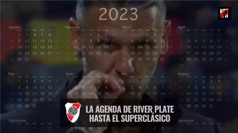 La agenda de River Plate hasta el Superclásico